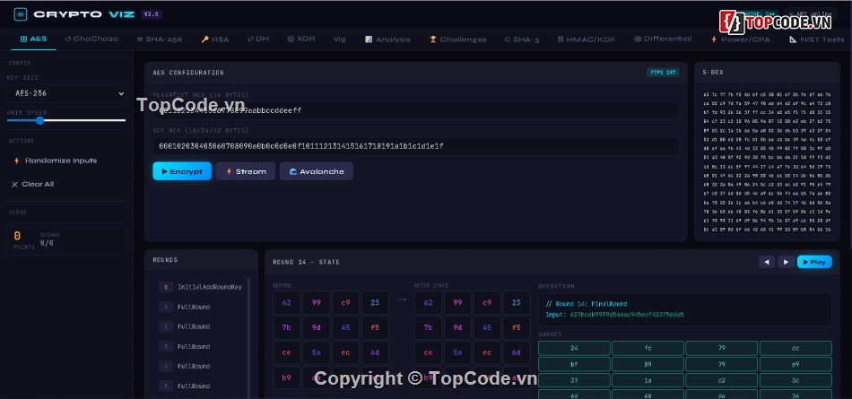 mô phỏng trực quan,python và c++,đồ án bảo mật